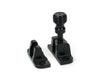 From The Anvil Window Furniture Black / Sash Window Brighton Fasteners / Yes From The Anvil - Black Beehive Brighton Fastener (Radiused)