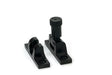 From The Anvil Window Furniture Black / Sash Window Brighton Fasteners / Yes From The Anvil - Black Brompton Brighton Fastener - Narrow (Square)