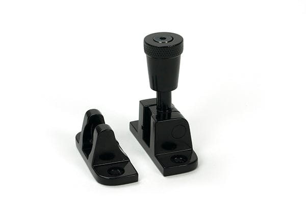 From The Anvil Window Furniture Black / Sash Window Brighton Fasteners / Yes From The Anvil - Black Brompton Brighton Fastener (Radiused)
