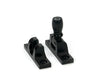 From The Anvil Window Furniture Black / Sash Window Brighton Fasteners / Yes From The Anvil - Black Mushroom Brighton Fastener - Narrow (Square)
