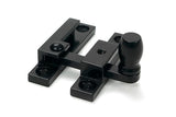 From The Anvil Window Furniture Black / Sash Window Quadrant Fasteners / Yes From The Anvil - Black Mushroom Quadrant Fastener - Narrow
