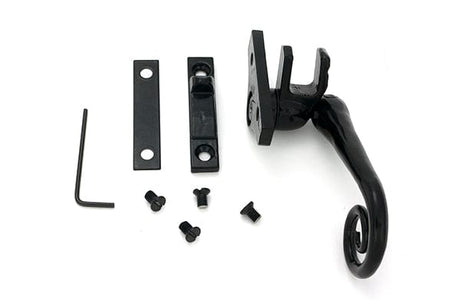 From The Anvil Window Furniture Black / Yes / Night Vent From The Anvil - Black Night-Vent Locking Monkeytail Fastener (Steel Window)