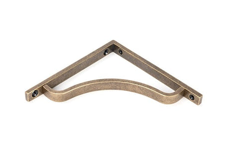 From The Anvil Accessories Burnished Brass / Shelf Brackets / 150 x 150mm From The Anvil - Burnished Brass Abingdon Shelf Bracket (150mm x 150mm)