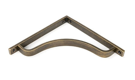 From The Anvil Accessories Burnished Brass / Shelf Brackets / 200 x 200mm From The Anvil - Burnished Brass Abingdon Shelf Bracket (200mm x 200mm)