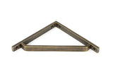 From The Anvil Accessories Burnished Brass / Shelf Brackets / 150 x 150mm From The Anvil - Burnished Brass Barton Shelf Bracket (150mm x 150mm)