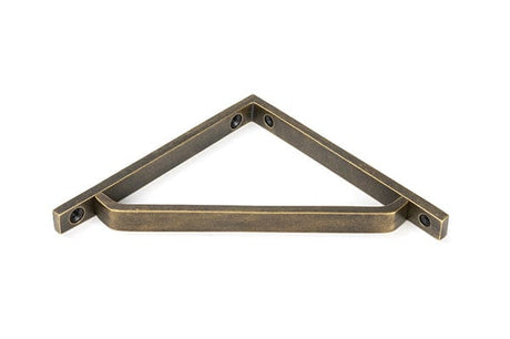From The Anvil Accessories Burnished Brass / Shelf Brackets / 150 x 150mm From The Anvil - Burnished Brass Barton Shelf Bracket (150mm x 150mm)