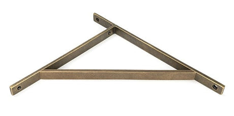 From The Anvil Accessories Burnished Brass / Shelf Brackets / 314 x 250mm From The Anvil - Burnished Brass Chalfont Shelf Bracket (314mm x 250mm)