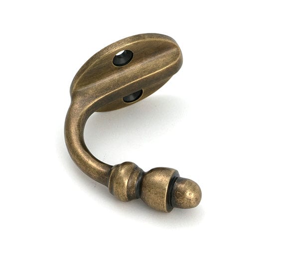 From The Anvil Accessories Burnished Brass / Single Coat Hooks From The Anvil - Burnished Brass Coat Hook