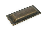 From The Anvil Cabinet Hardware Burnished Brass / Flush Handle From The Anvil - Burnished Brass Flush Handle