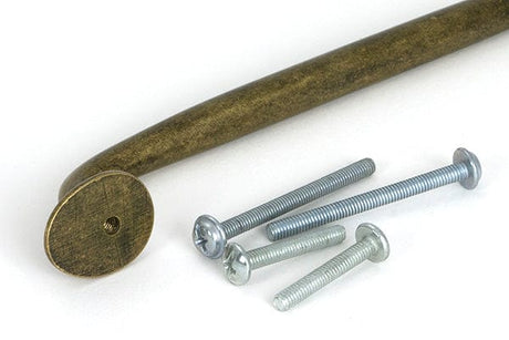 From The Anvil Cabinet Hardware Burnished Brass / Cabinet Pull Handles / Medium From The Anvil - Burnished Brass Moore Pull Handle - Medium