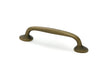 From The Anvil Cabinet Hardware Burnished Brass / Cabinet Pull Handles / Small From The Anvil - Burnished Brass Moore Pull Handle - Small