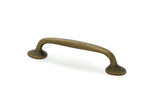 From The Anvil Cabinet Hardware Burnished Brass / Cabinet Pull Handles / Small From The Anvil - Burnished Brass Moore Pull Handle - Small
