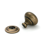 From The Anvil Cabinet Hardware Burnished Brass / Cabinet Knobs / 38mm Dia. From The Anvil - Burnished Brass Mushroom Cabinet Knob 38mm