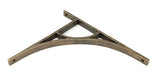 From The Anvil Accessories Burnished Brass / Shelf Brackets / 314 x 250mm From The Anvil - Burnished Brass Tyne Shelf Bracket (314mm x 250mm)