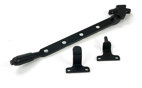 From The Anvil Window Furniture Matt Black / 10"/250mm From The Anvil - Matt Black 10" Reeded Stay (Steel Window)