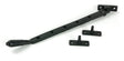 From The Anvil Window Furniture Matt Black / 12"/300mm From The Anvil - Matt Black 12" Reeded Stay