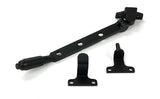 From The Anvil Window Furniture Matt Black / 8"/200mm From The Anvil - Matt Black 8" Reeded Stay (Steel Window)