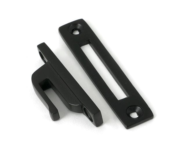 From The Anvil Window Furniture Matt Black / Yes / Mortice & Hook Place From The Anvil - Matt Black Locking Newbury Fastener