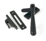 From The Anvil Window Furniture Matt Black / Yes / Mortice & Hook Place From The Anvil - Matt Black Locking Newbury Fastener