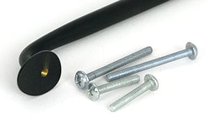From The Anvil Cabinet Hardware Matt Black / Cabinet Pull Handles / Medium From The Anvil - Matt Black Moore Pull Handle - Medium