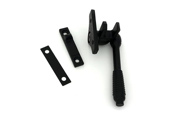 From The Anvil Window Furniture Matt Black / Yes / Night Vent From The Anvil - Matt Black Night-Vent Locking Reeded Fastener (Steel Window)