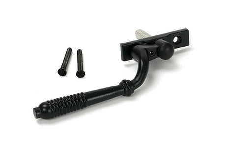 From The Anvil Window Furniture Matt Black / Right Hand / Yes From The Anvil - Matt Black Reeded Espag - RH