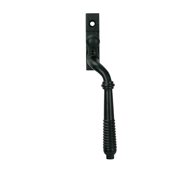 From The Anvil Window Furniture Matt Black / Right Hand / Yes From The Anvil - Matt Black Reeded Espag - RH