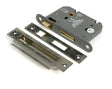 From The Anvil Locks & Latches Pewter Patina / Bathroom Lock / 3" / 76mm From The Anvil - Pewter 3" Heavy Duty Bathroom Mortice Lock