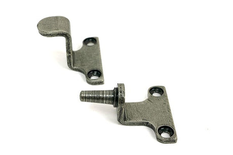 From The Anvil Window Furniture Pewter Patina / 8"/200mm From The Anvil - Pewter 8" Newbury Stay (Steel Window)