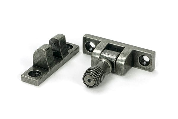From The Anvil Window Furniture Pewter Patina / Sash Window Brighton Fasteners / Yes From The Anvil - Pewter Beehive Brighton Fastener - Narrow (Square)