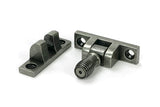 From The Anvil Window Furniture Pewter Patina / Sash Window Brighton Fasteners / Yes From The Anvil - Pewter Beehive Brighton Fastener - Narrow (Square)