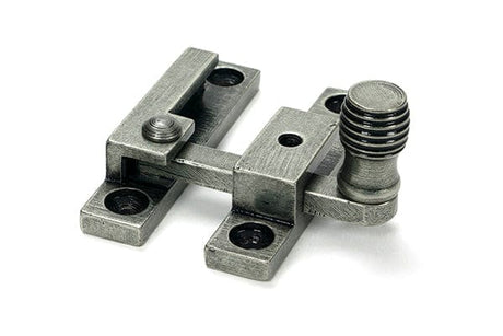 From The Anvil Window Furniture Pewter Patina / Sash Window Quadrant Fasteners / Yes From The Anvil - Pewter Beehive Quadrant Fastener - Narrow
