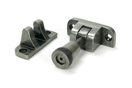 From The Anvil Window Furniture Pewter Patina / Sash Window Brighton Fasteners / Yes From The Anvil - Pewter Brompton Brighton Fastener (Radiused)