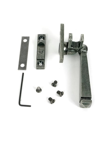 From The Anvil Window Furniture Pewter Patina / Yes / Night Vent From The Anvil - Pewter Night-Vent Locking Avon Fastener (Steel Window)