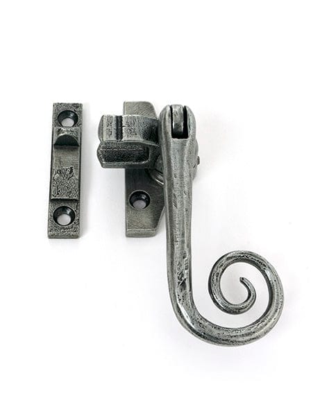 From The Anvil Window Furniture Pewter Patina / Yes / Night Vent From The Anvil - Pewter Night-Vent Locking Monkeytail Fastener (Steel Window)