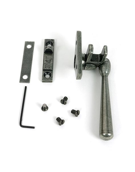 From The Anvil Window Furniture Pewter Patina / Yes / Night Vent From The Anvil - Pewter Night-Vent Locking Newbury Fastener (Steel Window)