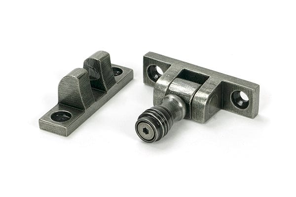 From The Anvil Window Furniture Pewter Patina / Sash Window Brighton Fasteners / Yes From The Anvil - Pewter Prestbury Brighton Fastener - Narrow (Square)