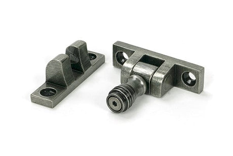 From The Anvil Window Furniture Pewter Patina / Sash Window Brighton Fasteners / Yes From The Anvil - Pewter Prestbury Brighton Fastener - Narrow (Square)