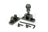 From The Anvil Window Furniture Pewter Patina / Sash Window Brighton Fasteners / Yes From The Anvil - Pewter Prestbury Brighton Fastener (Radiused)