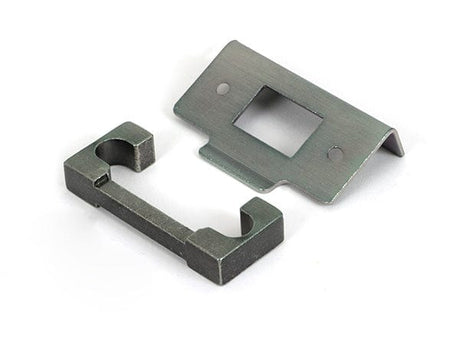 From The Anvil Locks & Latches Pewter Patina / Dead Bolt Rebate Kit From The Anvil - Pewter Rebate Kit for Deadbolt