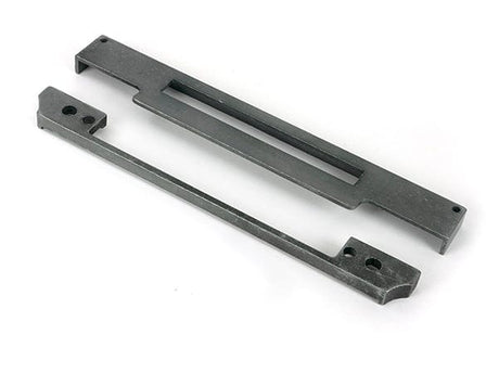 From The Anvil Locks & Latches Pewter Patina / DIN Rebate Kit From The Anvil - Pewter Rebate Kit for Euro Din Sash Lock