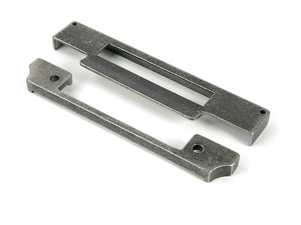 From The Anvil Locks & Latches Pewter Patina / DIN Rebate Kit From The Anvil - Pewter Rebate Kit for Euro Sash Lock