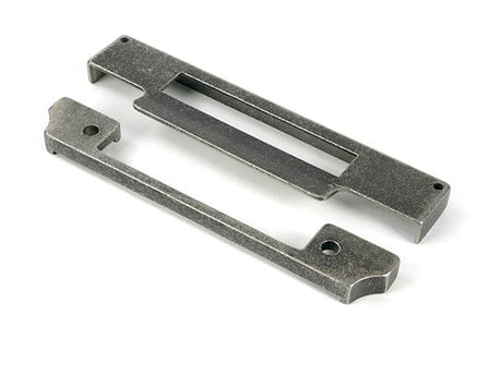 From The Anvil Locks & Latches Pewter Patina / DIN Rebate Kit From The Anvil - Pewter Rebate Kit for Euro Sash Lock