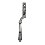 From The Anvil Window Furniture Pewter Patina / Left Hand / Yes From The Anvil - Pewter Reeded Espag - LH