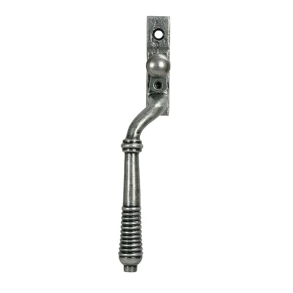From The Anvil Window Furniture Pewter Patina / Left Hand / Yes From The Anvil - Pewter Reeded Espag - LH