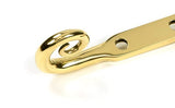 From The Anvil Window Furniture Polished Brass / 10"/250mm From The Anvil - Polished Brass 10" Monkeytail Stay (Steel Window)