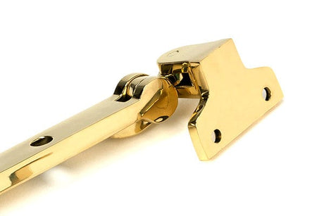 From The Anvil Window Furniture Polished Brass / 10"/250mm From The Anvil - Polished Brass 10" Newbury Stay (Steel Window)