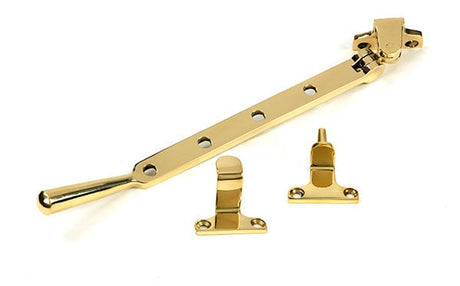 From The Anvil Window Furniture Polished Brass / 10"/250mm From The Anvil - Polished Brass 10" Newbury Stay (Steel Window)