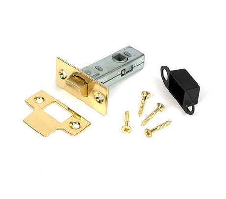 From The Anvil Locks & Latches Polished Brass / Tubular Mortice Latch / 2.5" From The Anvil - Polished Brass 2 Tubular Mortice Latch