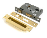 From The Anvil Locks & Latches Polished Brass / DIN Euro Sash Lock / 3" / 76mm From The Anvil - Polished Brass 3" Euro Profile Sash Lock